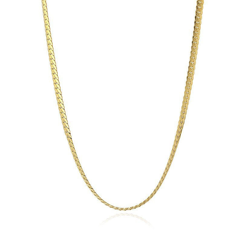 Collana in Argento Sterlingo a Catena a Torciglione - ROMA GEMS