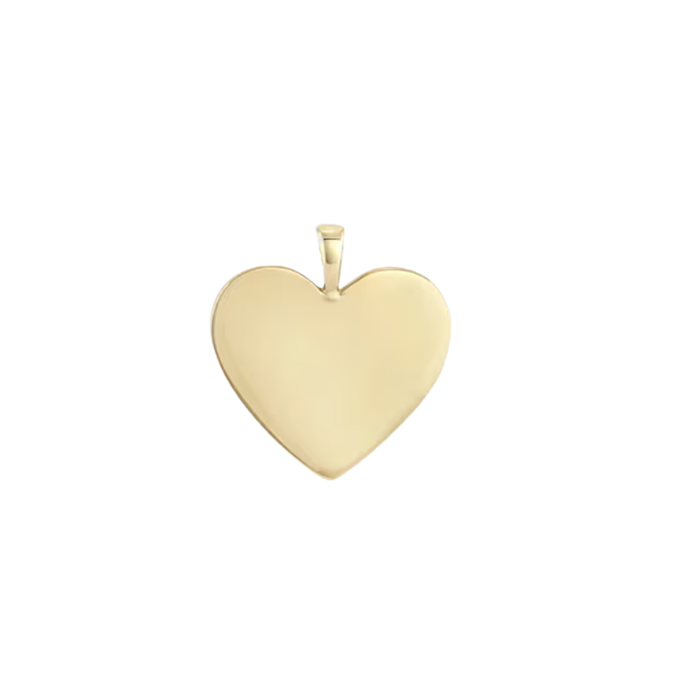 Collana in Argento 925 con Pendente a Forma di Cuore - Made in Italy - ROMA GEMS