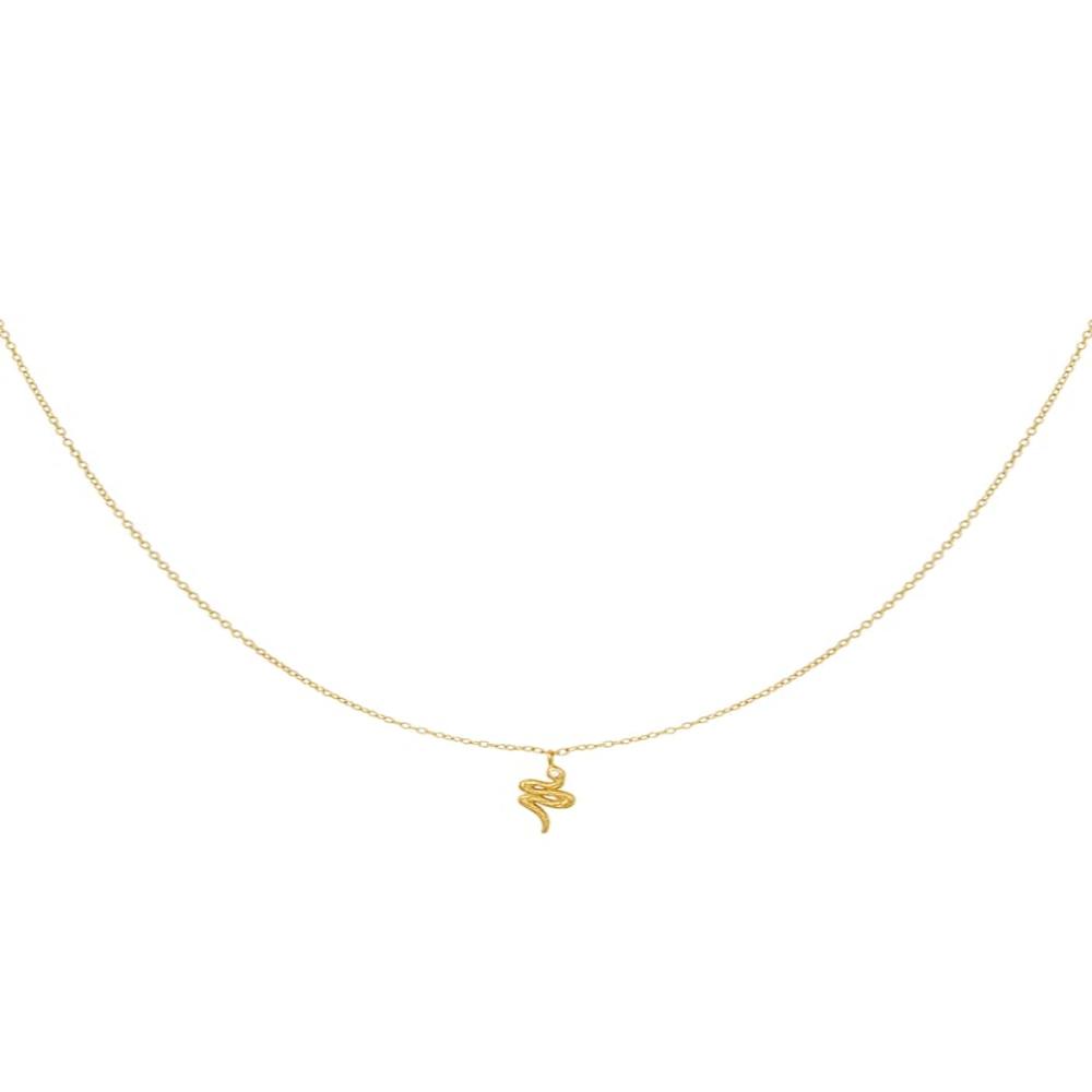 Collana con Pendente a Serpente in Argento Sterlingo 925 - Made in Italy - ROMA GEMS