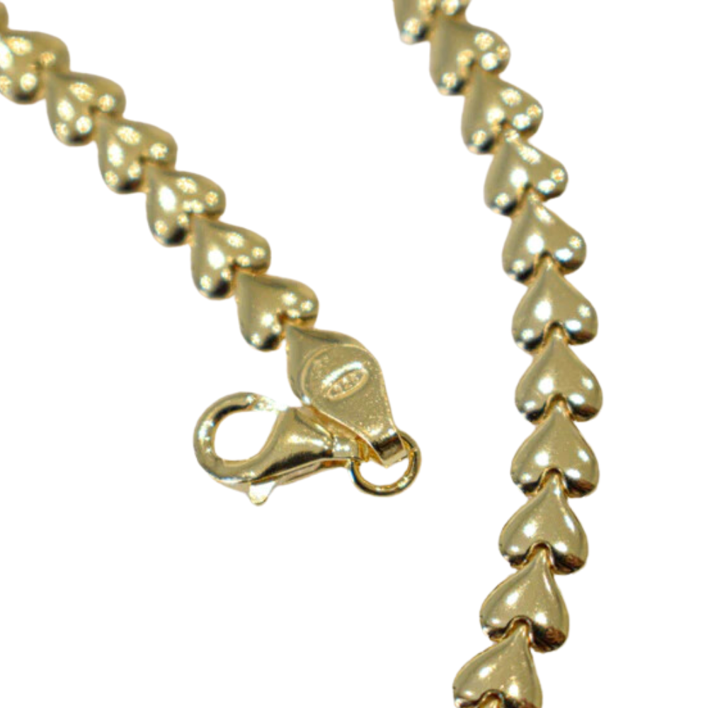 Collana Cuore Filante in Argento 925 - Eleganza Made in Italia - ROMA GEMS
