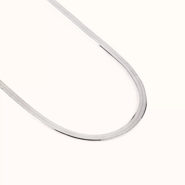 925 Sterling Silver Necklace - Snake Chain - ROMA GEMS