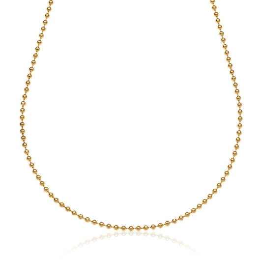 Collana in Argento Sterling 925 - Catena a Palline - ROMA GEMS